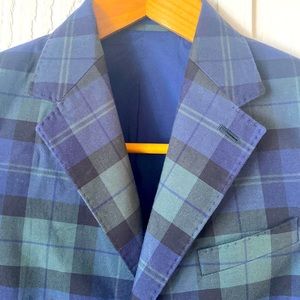 Vineyard vines plaid blazer